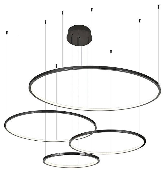 Подвесной светильник Newport 15000 15104/S black glossy