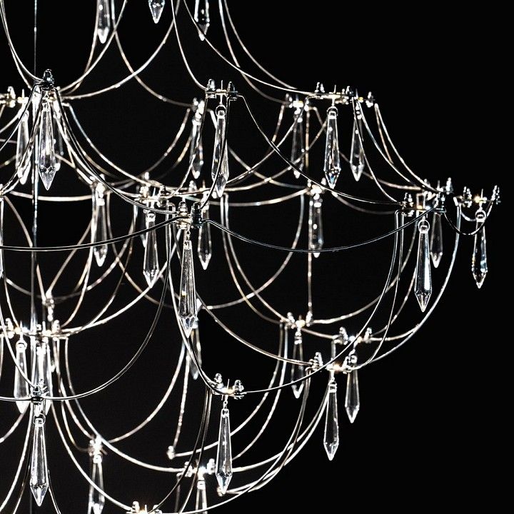 Подвесная люстра O-LUCE Alla Crystal 1095311-0