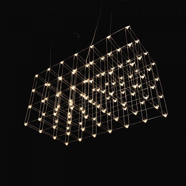 Подвесная люстра O-LUCE Cosmic Glass ячейка 20х20 см 11787611-6