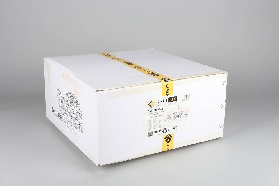 Подвесная люстра Omnilux Bollate 8 ламп OML-70903-08