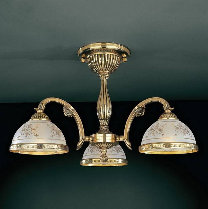 Люстра на штанге Reccagni Angelo 6122 3 лампы PL 6122/3