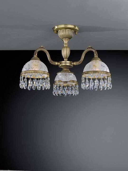 Люстра на штанге Reccagni Angelo 6220 3 лампы PL 6220/3