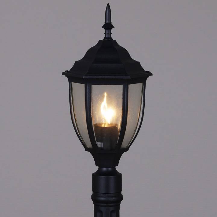 Уличный светильник Reluce 00837-0.7-001SL 0.8 м черный 00837-0.7-001SL 0.8M BK