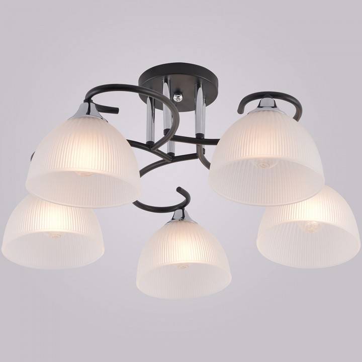 Люстра на штанге Reluce 01635 01635-0.3-05 BK+CR