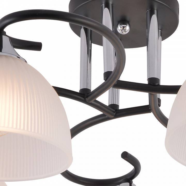 Люстра на штанге Reluce 01635 01635-0.3-05 BK+CR