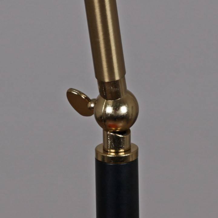 Стол журнальный с торшером Reluce 2225 02225-2.6-01 BK