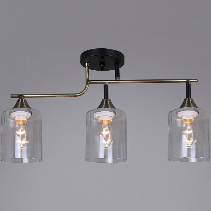 Светильник на штанге 02312-0.3-03 AB+BK