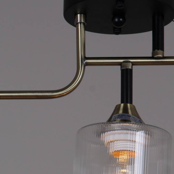 Светильник на штанге 02312-0.3-03 AB+BK