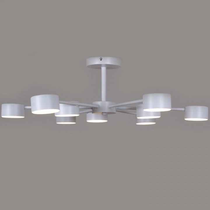 Люстра на штанге De Markt 03738-0.3-09 9 ламп белый GX53 03738-0.3-09 WT GX53