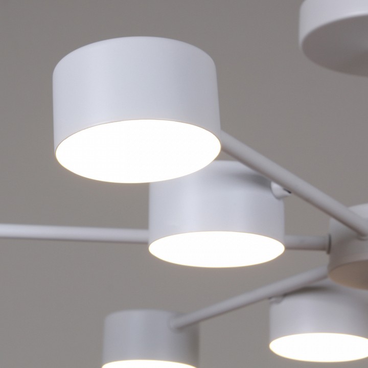 Люстра на штанге De Markt 03738-0.3-09 9 ламп белый GX53 03738-0.3-09 WT GX53