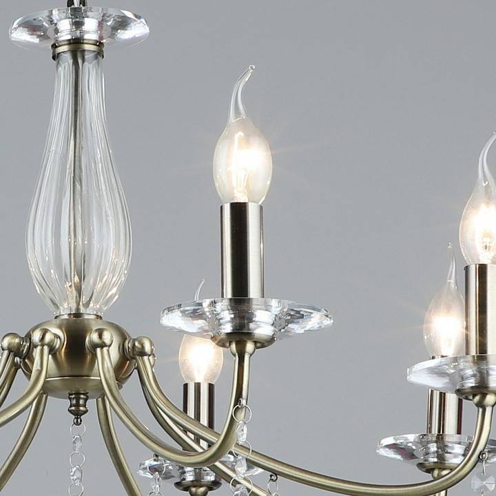 Подвесная люстра Reluce 03953 8 ламп AB 03953-0.4-08 AB