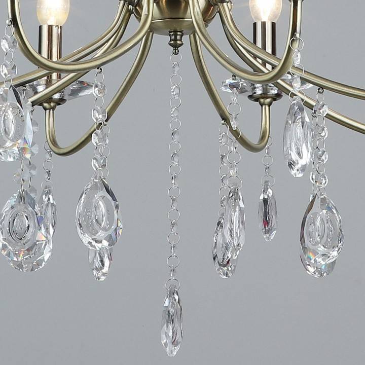 Подвесная люстра Reluce 03953 8 ламп AB 03953-0.4-08 AB