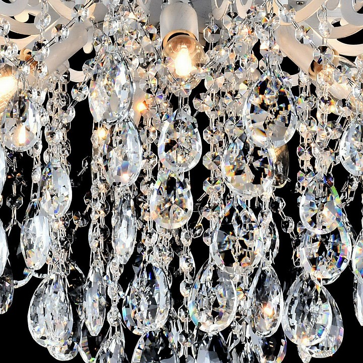 Люстра на штанге De Markt 04033-0.3-07 WH+SILVER PN