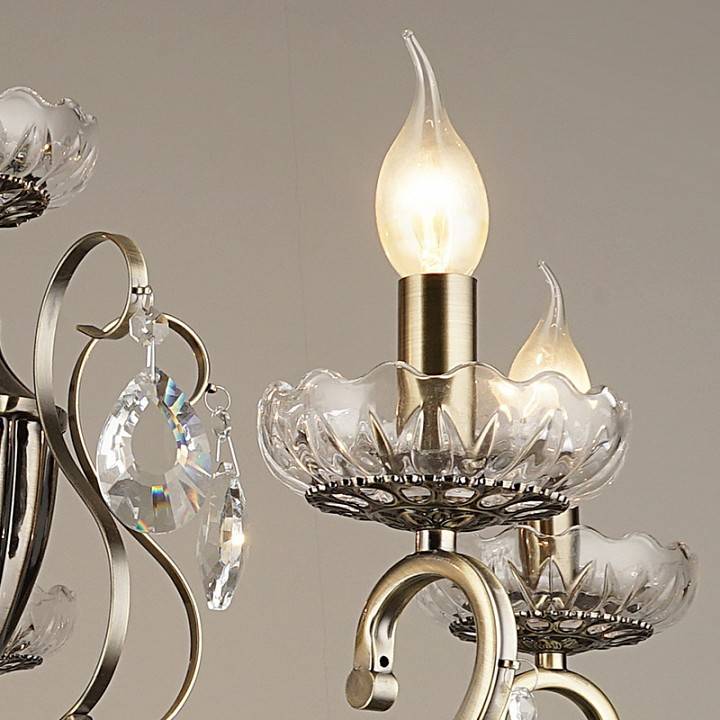 Подвесная люстра Reluce 04135-1 8 ламп 04135-0.4-08