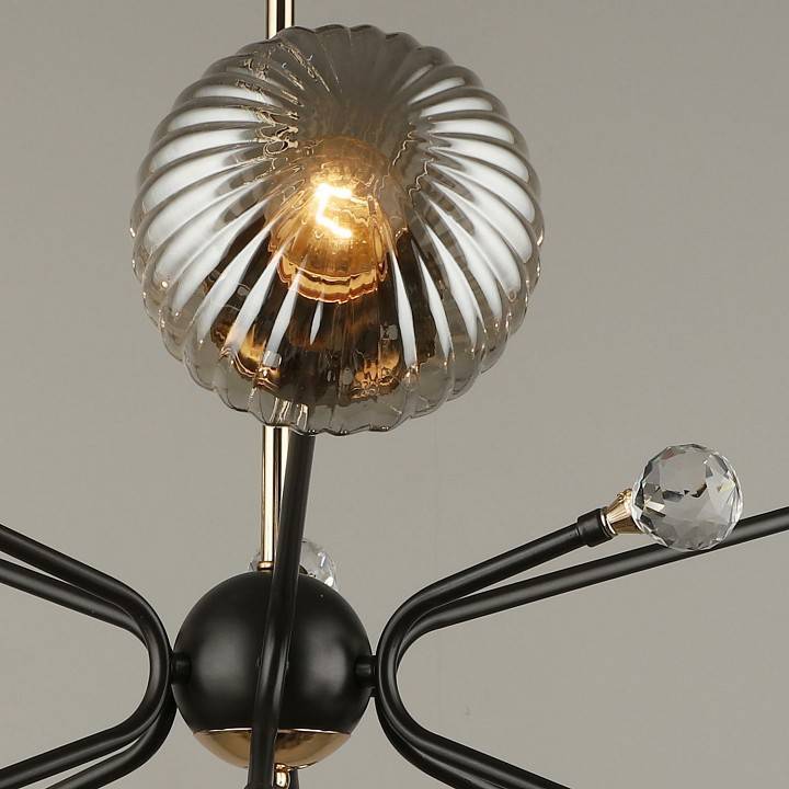 Люстра на штанге Reluce 04901 04901-0.3-06 COFFEE+FGD