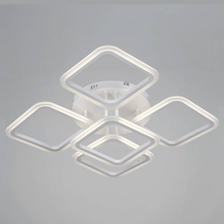 Потолочная люстра De Markt 05105-0.3-4+1 WH белый 05105-0.3-4+1 WH