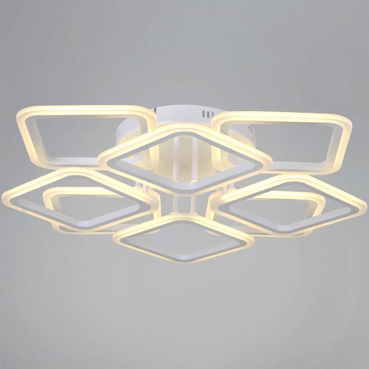 Потолочная люстра De Markt 05105-0.3-4+4 WH белый 05105-0.3-4+4 WH