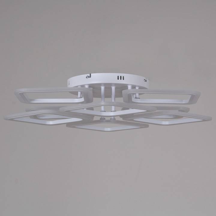 Потолочная люстра De Markt 05105-0.3-4+4 WH белый 05105-0.3-4+4 WH