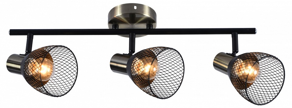 Люстра на штанге Reluce 05965-0.8-03 BK+AB