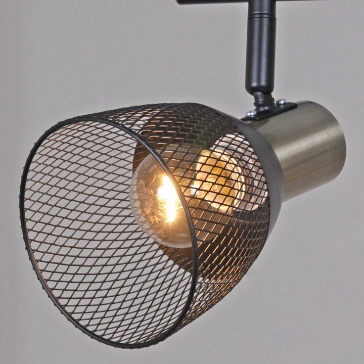 Люстра на штанге Reluce 05965-0.8-03 BK+AB