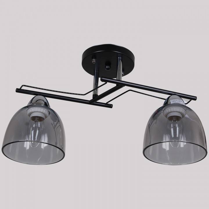 Светильник на штанге De Markt 06098-0.3-02 BK+CR 06098-0.3-02 BK+CR