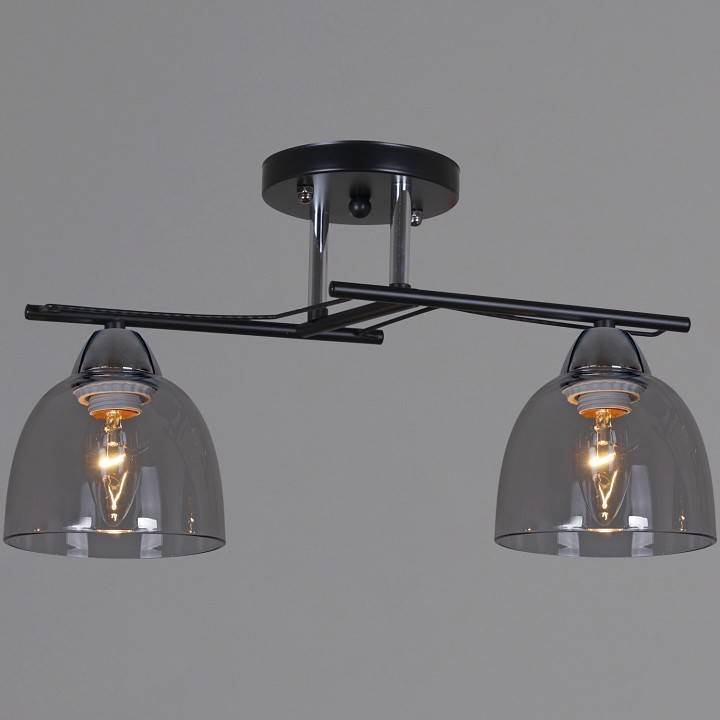 Светильник на штанге De Markt 06098-0.3-02 BK+CR 06098-0.3-02 BK+CR