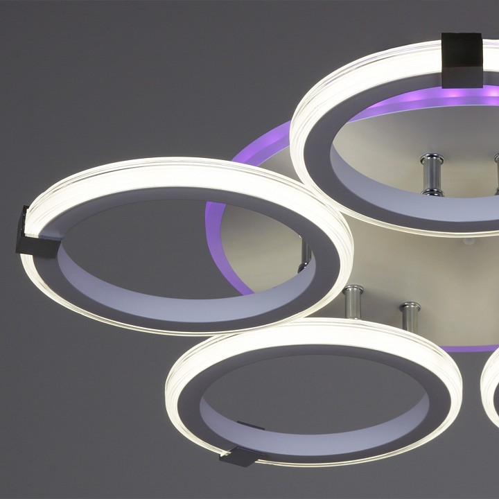 Потолочная люстра 06319 06319-3.3-05 WH+CR (RGB)