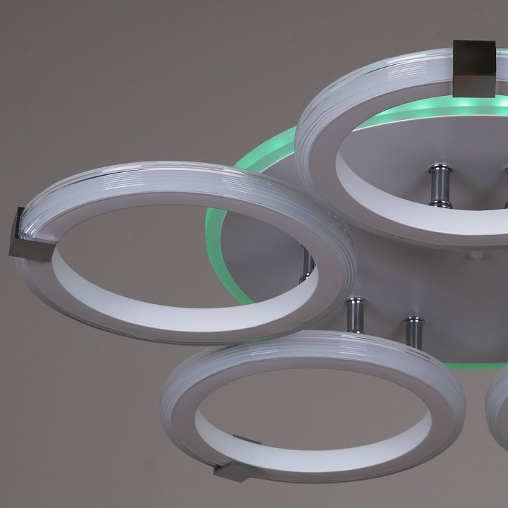 Потолочная люстра 06319 06319-3.3-05 WH+CR (RGB)