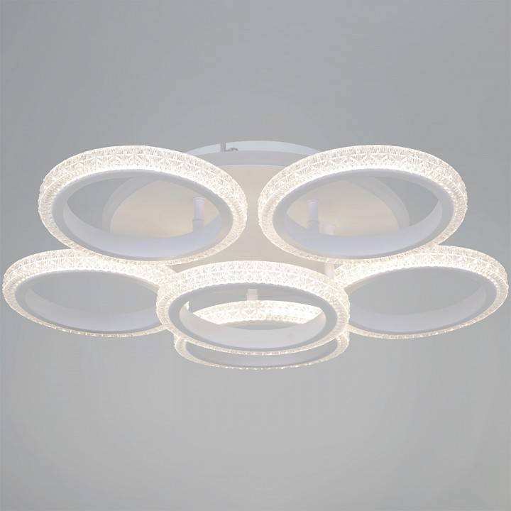 Потолочная люстра De Markt 06333-0.3-5+1A WH (RGB) белый 06333-0.3-5+1A WH (RGB)