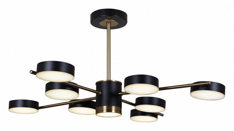 Люстра на штанге 06369-0.3-08 COP+BK