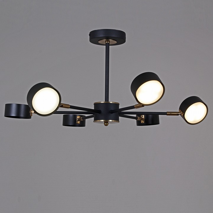 Люстра на штанге Reluce 06660-0.3-06 BK+COP GX53