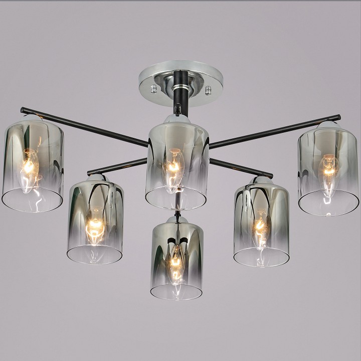 Люстра на штанге De Markt 07274-0.3-06 6xE27 07274-0.3-06