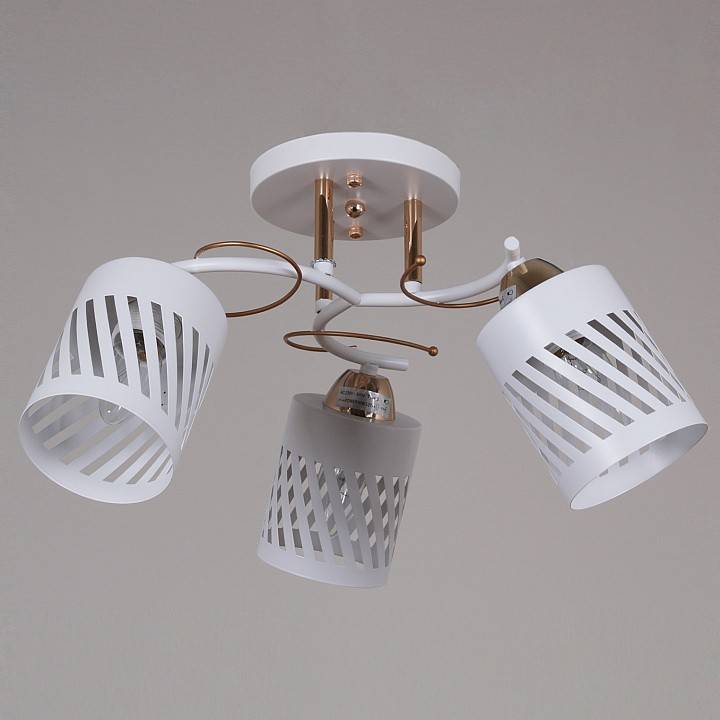 Люстра на штанге Reluce 08235 3 лампы 08235-0.3-03 WT+FG