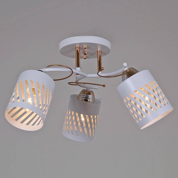 Люстра на штанге Reluce 08235 3 лампы 08235-0.3-03 WT+FG