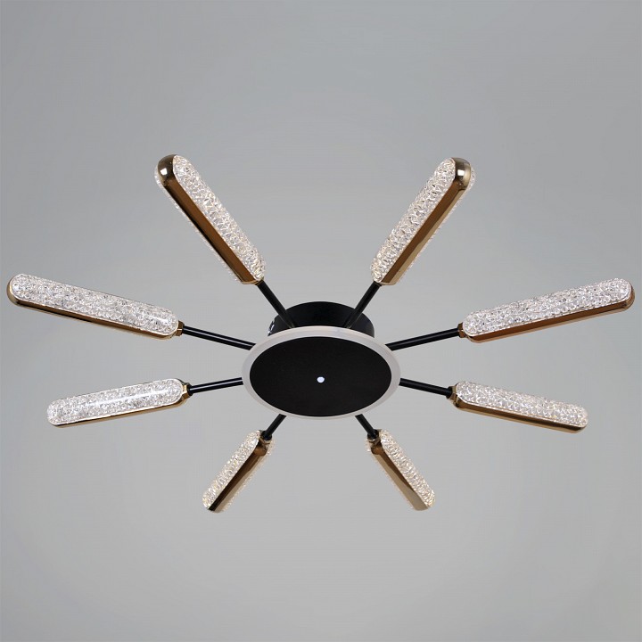 Потолочная люстра  08290-0.3-08 BK+GD