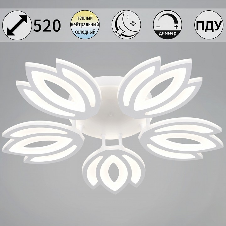 Люстра на штанге Reluce 08429-0.3-05 WH