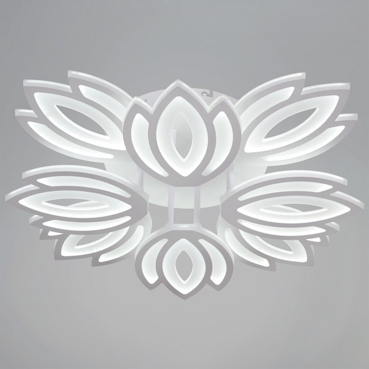 Люстра на штанге Reluce 08429-0.3-4+4 WH