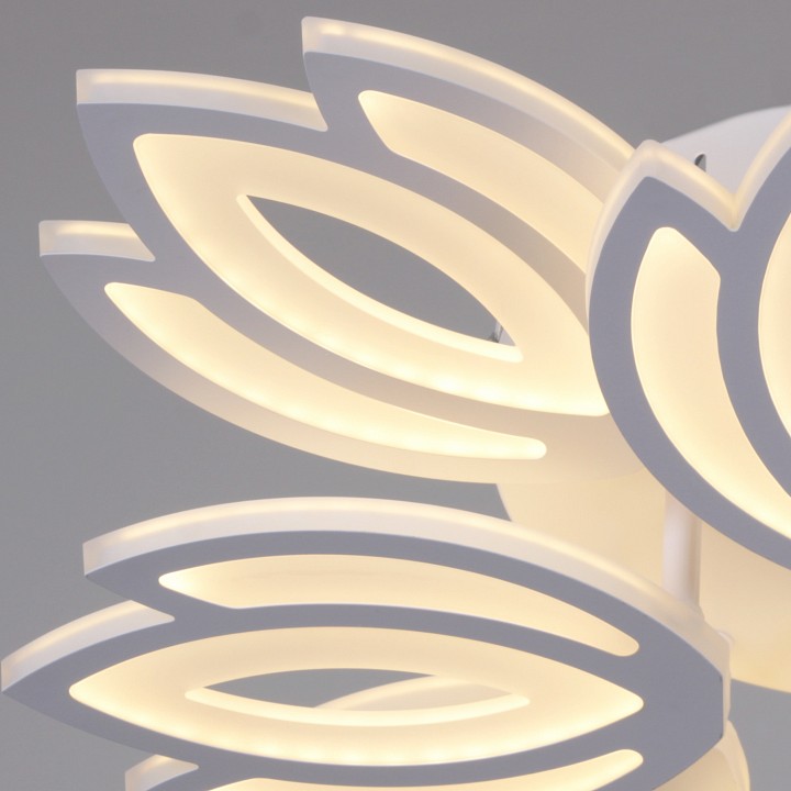 Люстра на штанге Reluce 08429-0.3-4+4 WH