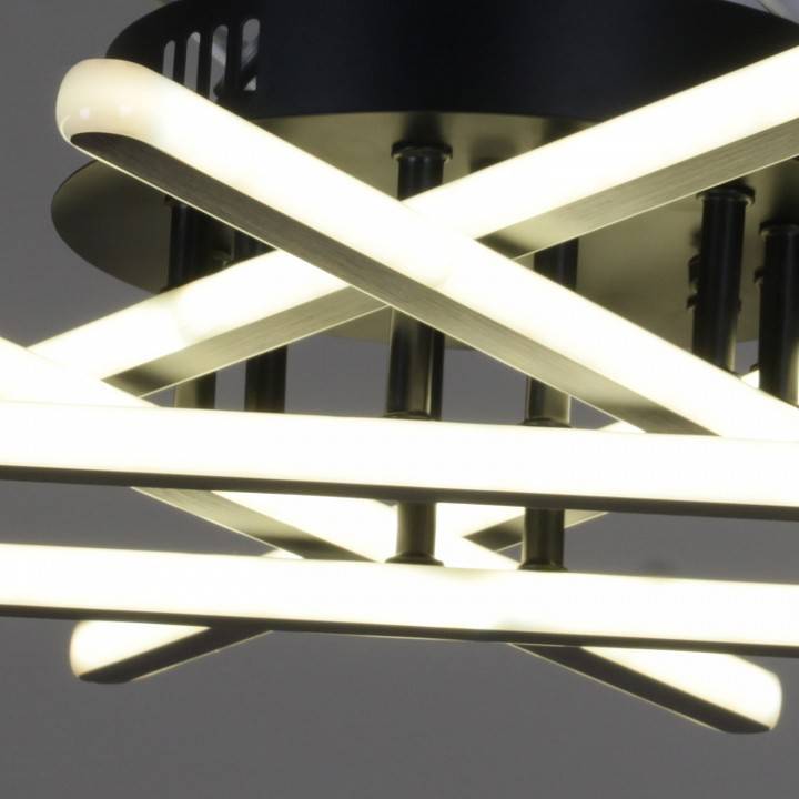 Люстра потолочная De Markt 08855-3.3-06C BK+GY