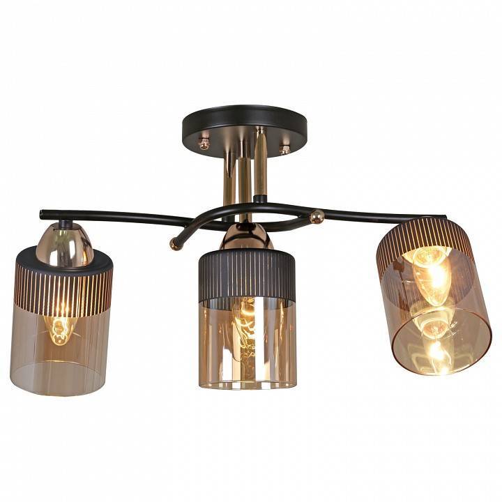 Люстра на штанге Reluce 09131 3 лампы 09131-3.3-03 FG+BK