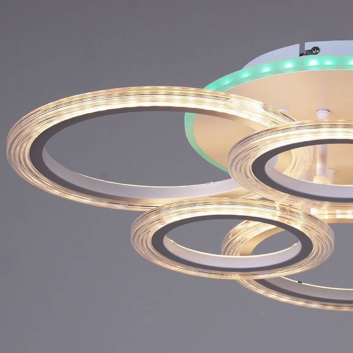 Потолочная люстра 09812-3.3-3+3A WH (RGB)