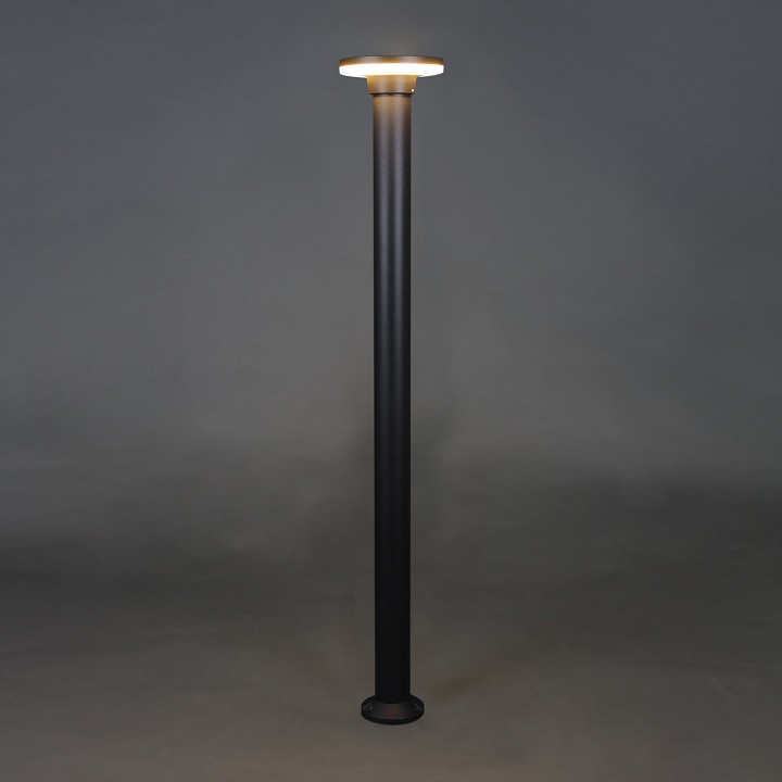 Наземный высокий светильник  09974-0.7-001JH 1,0M LED12W BK RLOS