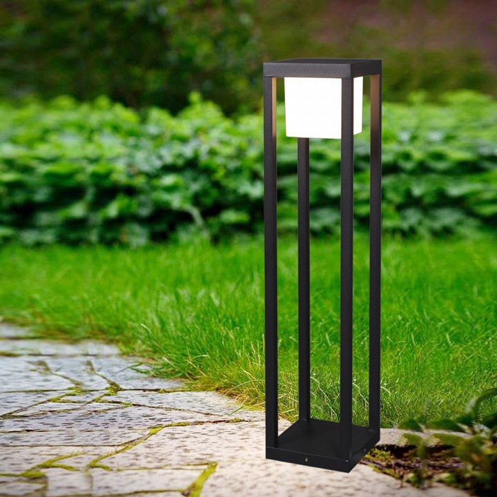 Наземный низкий светильник  09978-0.7-001JH 0,6M LED12W BK