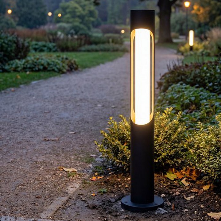 Наземный низкий светильник  09986-0.7-001JH 0.6M LED18W BK RLOS