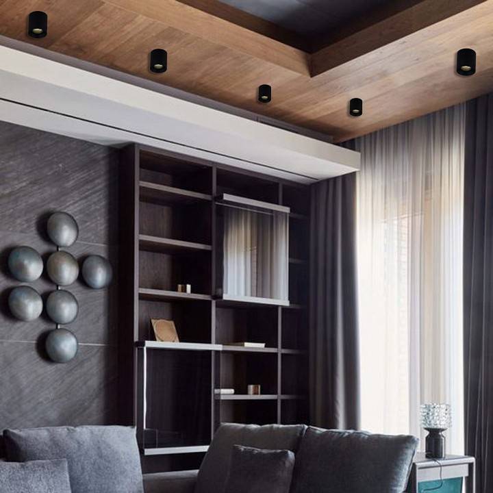 Накладной светильник Reluce  16123-9.5-001 GU10 BK