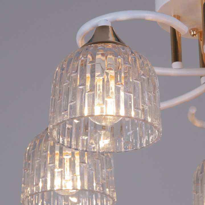 Люстра на штанге  16360-0.3-05 WH+FG