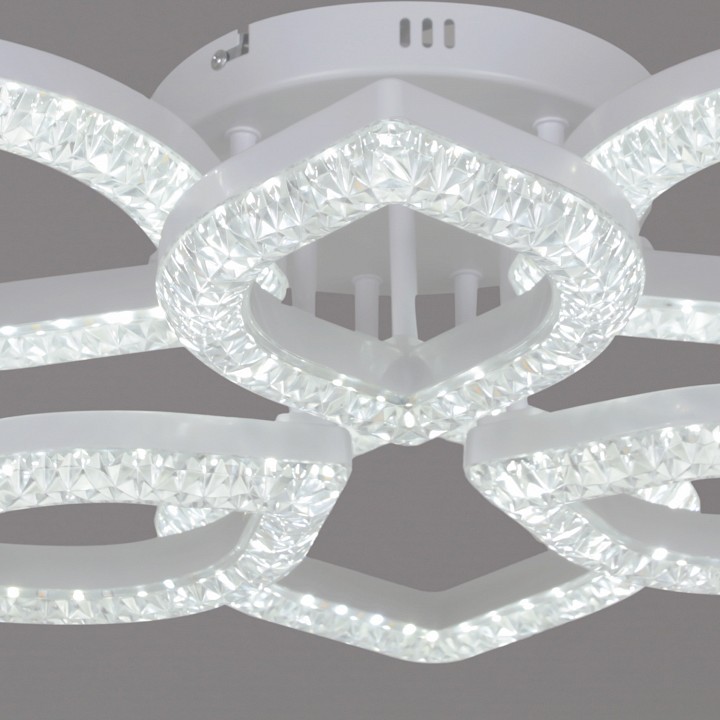 Люстра на штанге  28120-0.3-3+3C WH