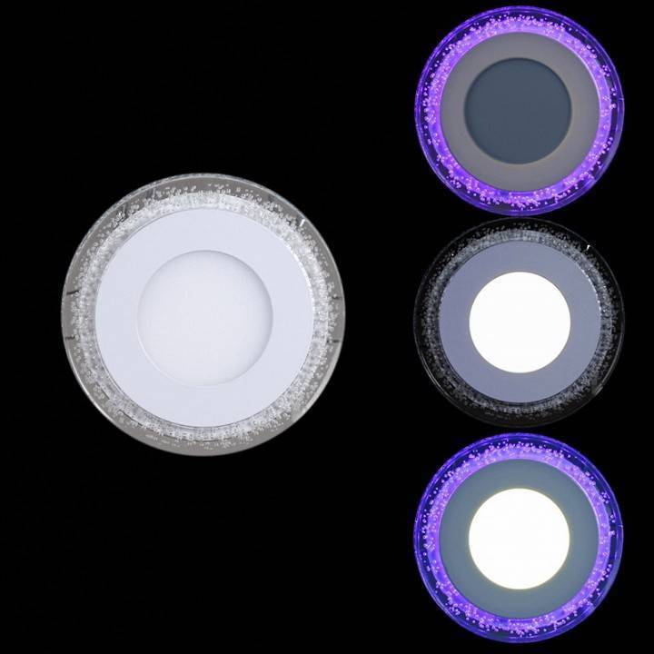 Встраиваемый светильник Reluce LED 3+3 Вт BL 34033-9.0-001QP LED3+3W BL