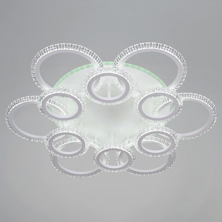 Потолочная люстра 36890-0.3-6+6A WH (RGB)