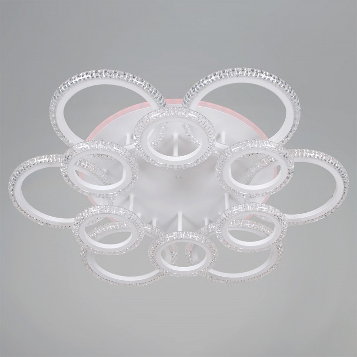 Потолочная люстра 36890-0.3-6+6A WH (RGB)